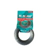 Леска для триммера 2,4 мм x 15м, витая, нейлоновая с графитовым сердечником